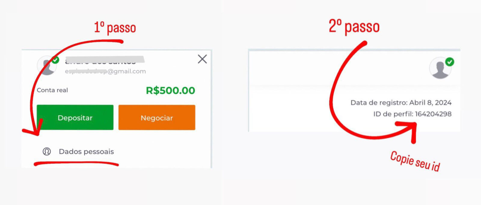 Instruções ID Corretora